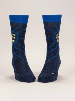 Actual Superhero M-Crew Socks