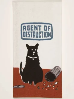 Agent of Destruction Dish Towel