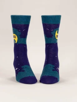 Big Space Nerd M-Crew Socks