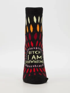 Bitch I AM Overwhelmed W-Ankle Socks