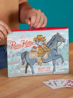 Boss Kitty Zipper Pouch