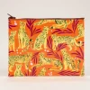 Cheetah Zipper Pouch
