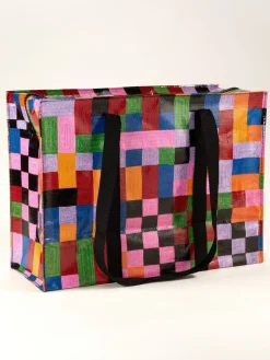 Color Cube Shoulder Tote
