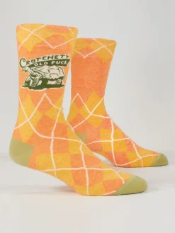 Crotchety Old Fuck M-Crew Socks