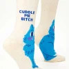 Cuddle Me Bitch W-Crew Socks