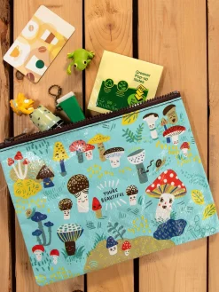 Cute Lil Mushrooms Zipper Pouch