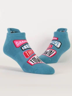 Damn I Love This Town Sneaker Socks