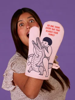 Do One Thing Every Day That Scares Your Family Oven Mitt
