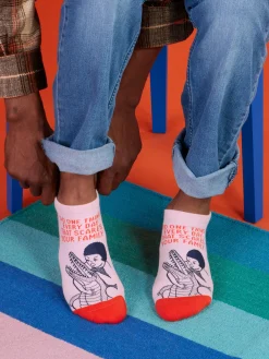 Do One Thing Every Day That Scares Your Family Sneaker Socks
