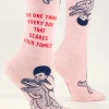 Do One Thing Every Day That Scares Your Family W-Crew Socks
