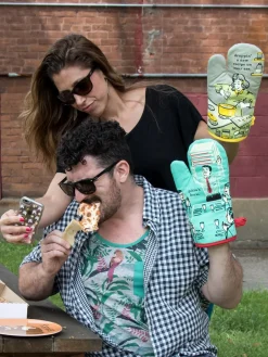 Droppin' A New Recipe On Your Ass Oven Mitt
