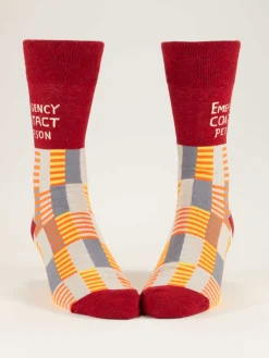 Emergency Contact Person M-Crew Socks