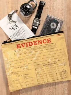 Evidence Zipper Pouch