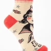 Fight Like A Girl W-Ankle Socks