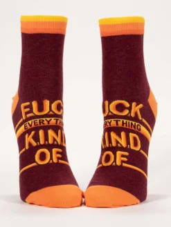 Fuck Everything Kind Of W-Ankle Socks