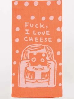 Fuck, I Love Cheese Dish Towel