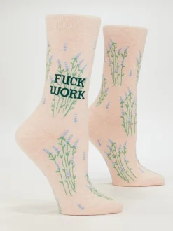 Fuck Work W-Crew Socks