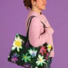 Hazy Daisy Shoulder Tote