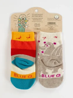 Hello I'm New Here/ Have You Ever Tried Screaming??? Baby Socks