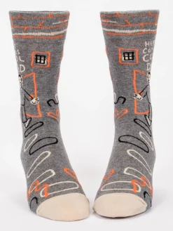 Here Comes Cool Dad M-Crew Socks