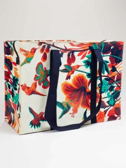 Hummingbird Shoulder Tote