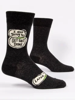 I Am Going To Get Shit Done...Later M-Crew Socks