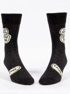 I Am Going To Get Shit Done...Later M-Crew Socks