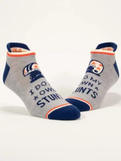 I Do My Own Stunts Sneaker Socks