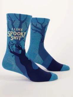 I Like Spooky Shit M-Crew Socks
