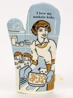 I Love My Asshole Kids Oven Mitt