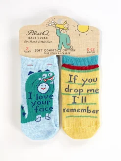 I Love Your Face/ If You Drop Me I'll Remember Baby Socks