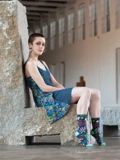 I'm A Delicate Fucking Flower W-Crew Socks