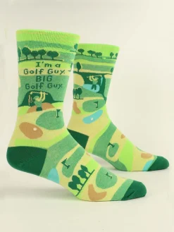 I'm A Golf Guy. BIg Golf Guy. M-Crew Socks