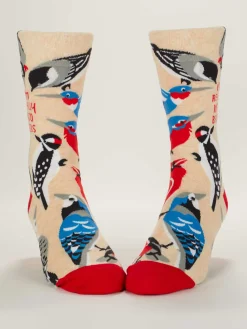 I'm Really Into Birds M-Crew Socks