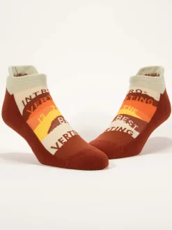 Introverting Is The Best Verting Sneaker Socks