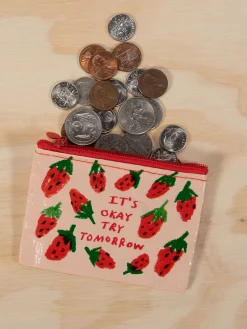 It's Okay Try Tomorrow Coin Purse
