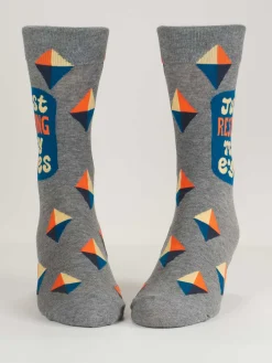 Just Resting My Eyes M-Crew Socks