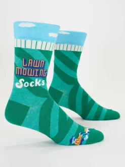 Lawn Mowing Socks M-Crew Socks