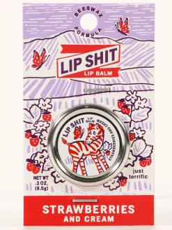 Lip Shit Lip Balm-Strawberries And Cream