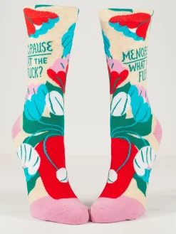 Menopause. What The Fuck? W-Crew Socks