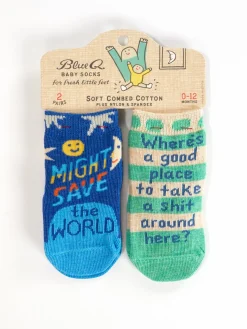 Might Save The World/ Where's A Good Place To Take A Shit Around Here? Baby Socks