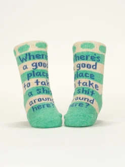 Might Save The World/ Where's A Good Place To Take A Shit Around Here? Baby Socks