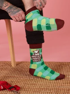 Mister Pooper Scooper M-Crew Socks