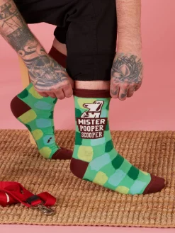 Mister Pooper Scooper M-Crew Socks