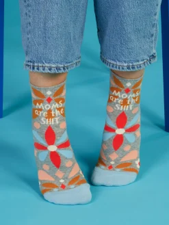 Moms Are The Shit W-Ankle Socks