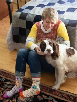 My Dog Is Cool As Fuck W-Crew Socks
