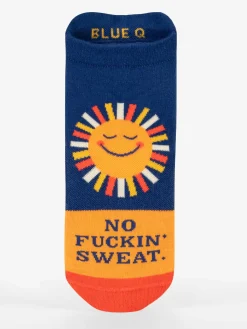 No Fuckin' Sweat Sneaker Socks