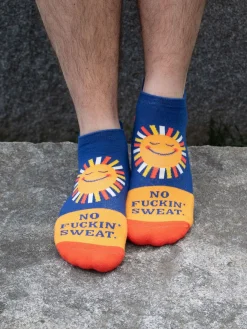 No Fuckin' Sweat Sneaker Socks