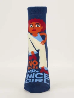No More Mr. Nice Girl W-Ankle Socks