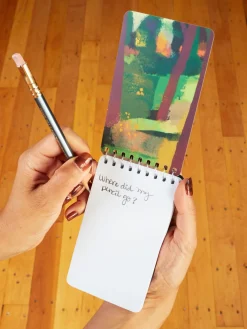 Notes From My Mushroom Trip 3x5 Spiral Notebook